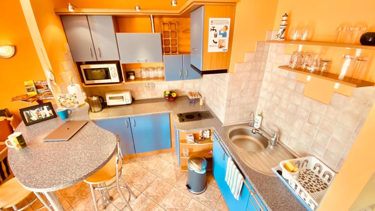 Sonnige Maisonette-Wohnung Mit Blick Auf Die Bucht Dziwnów Eksteriør bilde